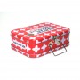 Metal lunch box with handle