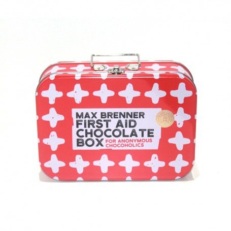 Metal lunch box with handle