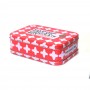 Metal lunch box with handle