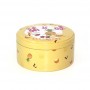 Custom printed small round biscuit tin can