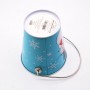 Christmas Decorative Peanuts Metal Buckets Custom Printed Tin Pails