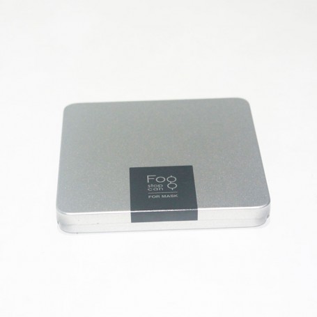 Custom promotional silver cigarette tin box