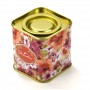 Custom Printing Square Metal Box Lever Lid Tea Tin Can