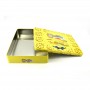 Custom printed 350g 500 grams rectangular metal cookie cans supplier from China