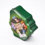 Christmas tree gift cookie tin box