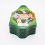 Christmas tree shape gift tin box