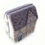 House shape gift tin box