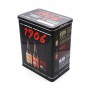 Custom Printed Rectangle Tin Can Gift Wine Bottle Metal Package Box
