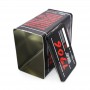 Custom Printed Rectangle Tin Can Gift Wine Bottle Metal Package Box