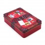 Chocolate Valentines Packaging Caja de lata