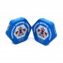 copy of Custom Printed Round Shape Tin Can Messy Chocolate Metal Package Nuts Food Tin Box