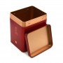 Empty Personalized Printing Tea Tins 200g 250g Rectangular Nice Tea Tin Cans