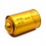 Factory Manufacture Golden Round Tea Tin Can Cap Lid Metal Tin Package Box