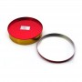 Big Size 25g 50g custom design saffron storage container metal package