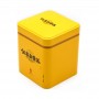 Custom Printed Elegant Cookie Chocolate Tin Box Square Tea Tin Can