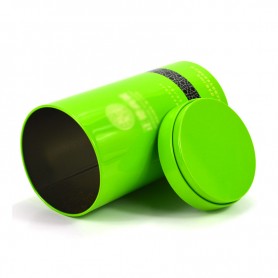 Custom round tea packaging tin can