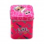 copy of Custom Printed Round Shape Tin Can Messy Chocolate Metal Package Nuts Food Tin Box
