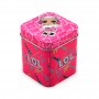 copy of Custom Printed Round Shape Tin Can Messy Chocolate Metal Package Nuts Food Tin Box