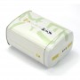 Cheap square white tea tin can