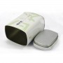 Square white tea tin can price