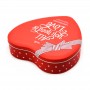 Factory Bespoke Heart Shape Chocolate Cookie Gift Tin Can