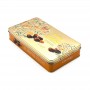 Custom Printed Rectangle Chocolate Nuts Tin Can Gift Metal Box