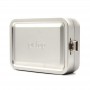 Plain small metal lunch box