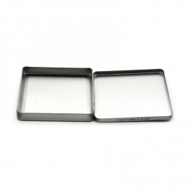 Factory Bespoke Small Square Thin Cigarette Tobacco Tin Package Box