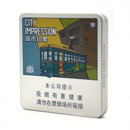 Small Square Cigarette Tobacco Tin Package Box