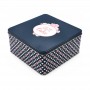 Factory Handmade Big Square Cake Pastry Snacks Tin Can Box
