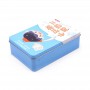Boîte en fer forgé rectangulaire pour cartes de jeu