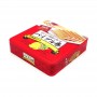 Fancy personalized square metal tin cookie food packing box suppiler