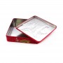 Fancy personalized square metal tin cookie food packing box suppiler