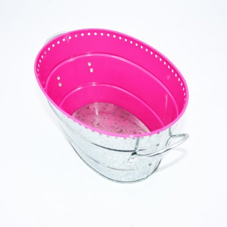 Decorative Tin Ice Drinks Bucket Large Metal Party Beverage Tub Manufacturer China