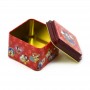 copy of Custom Printed Round Shape Tin Can Messy Chocolate Metal Package Nuts Food Tin Box
