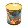 Custom Printed Big Round Tea Bag Coffee Metal Storage Box
