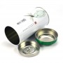 custom logo packaging round tea tin cans air tight tin tea box