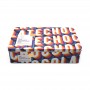 Personalized Big Rectangle Chocolate Cookies Gift Metal Tin Can