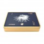 Square high-end gift white rabbit metal box