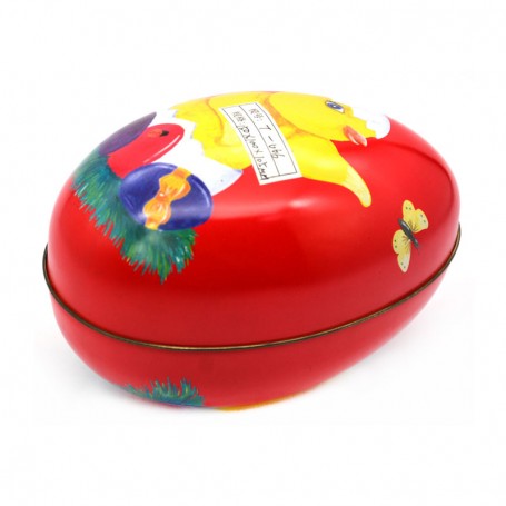 Personalized Easter Chocolate Packages Box Empty Egg Chocolate Tins Manufacturer Supplier