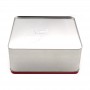 Custom Printed Square Cookies Biscuit  Sweets Nuts Metal Can Gift Tin Box