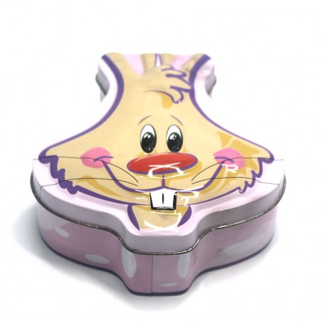 copy of Custom Printed Round Shape Tin Can Messy Chocolate Metal Package Nuts Food Tin Box