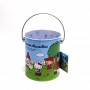 Decorative Easter Gift Packaging Box Metal bucket Easter Tin Pails