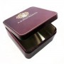 Rectangular tobacco tin box