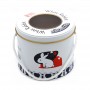 Factory Handmade Round See Through Candy Sweet Gift Tin Box