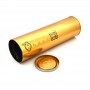 Custom Printed Empty Tube Wine Bottle Packaging Gift Tin Box