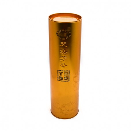Custom Printed Empty Tube Wine Bottle Packaging Gift Tin Box
