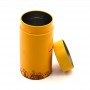 Factory supply 4-Pieces Airtight Round Metal Cans Personalized Tea Tin Can With Double Lid