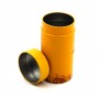 Factory supply 4-Pieces Airtight Round Metal Cans Personalized Tea Tin Can With Double Lid