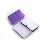 Empty Watercolor Tin Palette Portable Travel Fold Out Tin Case 12 color Watercolor Palette Metal Paint Box